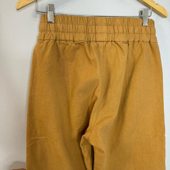 Everlane The Canvas Organic Cotton Pull-On Pant Relaxed Fit Cappuccino - Picture 10 of 13